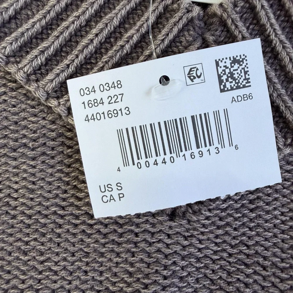 American Eagle Outfitters Sweater Womens Small Brown V Neck Chunky-Knit Pullover